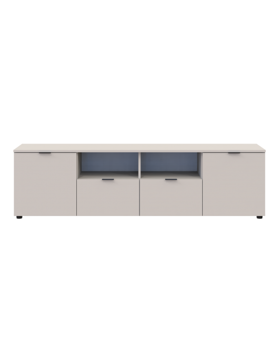 Тумба під ТВ Doros Рон 4 180х38х50 см Кашемір (DRS-011455)