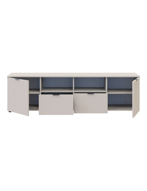 Тумба під ТВ Doros Рон 4 180х38х50 см Кашемір (DRS-011455)