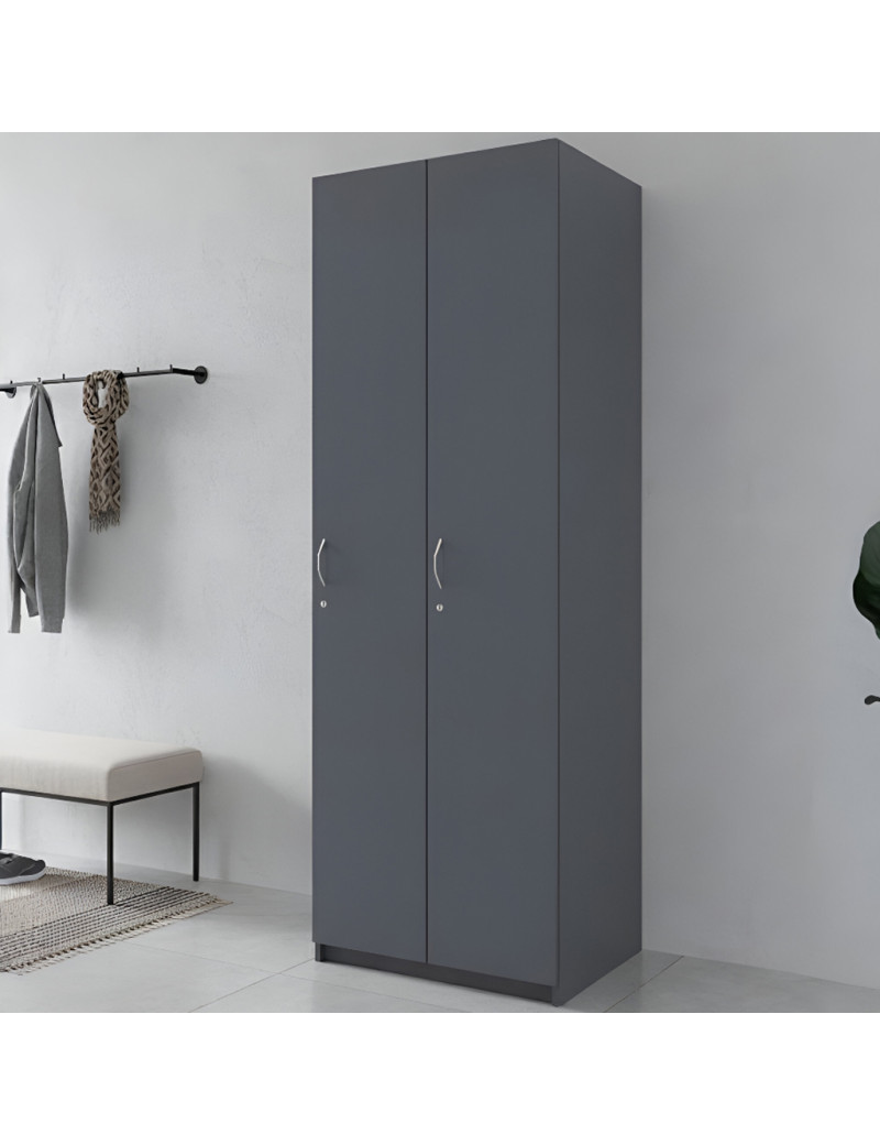 Роздягальня Doros 2-х секційна Графіт 2 ДСП 60х52х180 (DRS-011613)