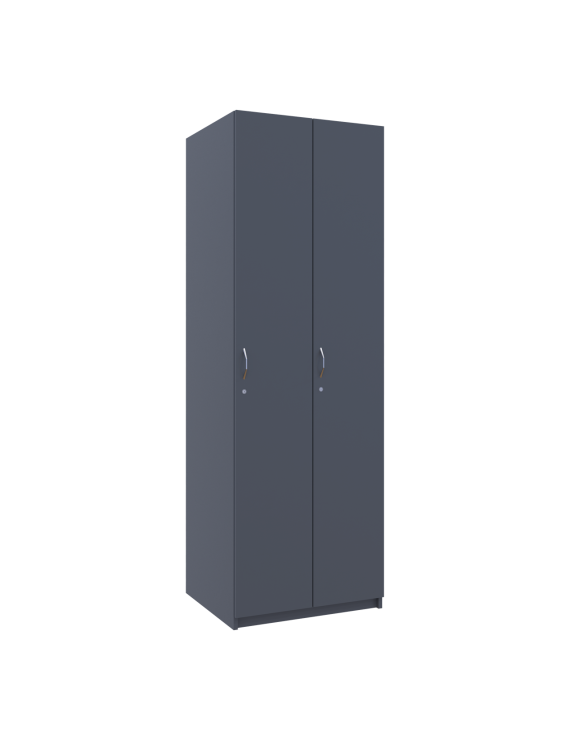 Роздягальня Doros 2-х секційна Графіт 2 ДСП 60х52х180 (DRS-011613)