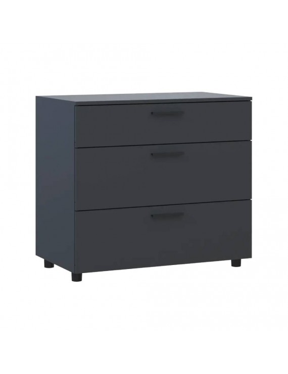 Комод Doros Торн Антрацит 3Ш 90х51.6х80 (DRS-012092)