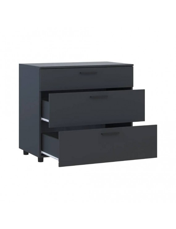 Комод Doros Торн Антрацит 3Ш 90х51.6х80 (DRS-012092)