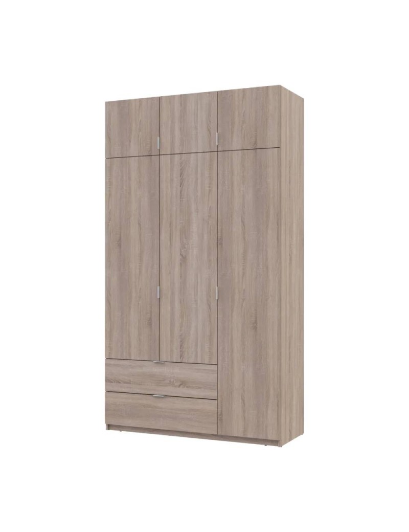 Шафа для одягу Doros Лукас Дуб Сонома 3ДСП 135х50х240 DRS-011655 (80737803)