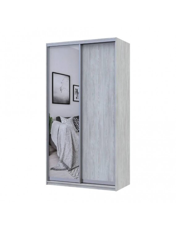 Шафа-купе Doros Сити Лайт Сосна Натти 1 ДСП / 1 дзеркало 120х60х225 (DRS-011959)
