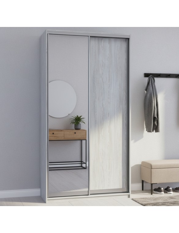 Шафа-купе Doros Сити Лайт Сосна Натти 1 ДСП / 1 дзеркало 120х60х225 (DRS-011959)