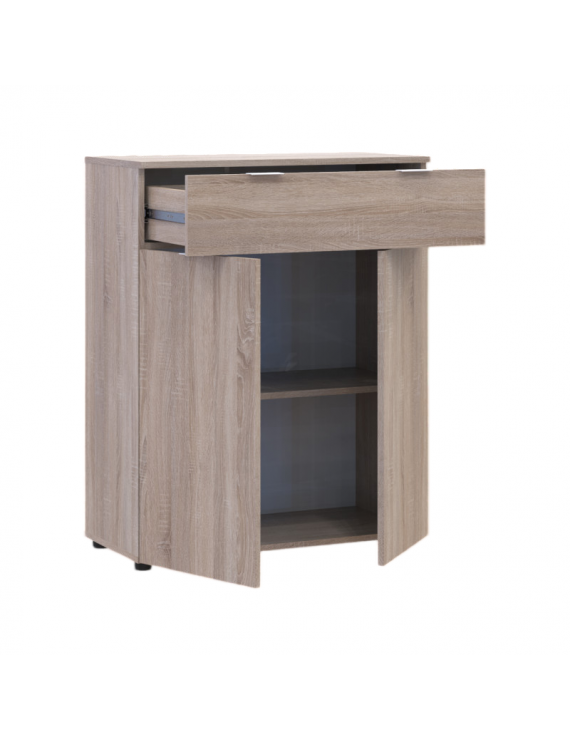 Комод Doros Рон 2 2 фасади 1 шухляда Дуб сонома 80х38х100 (41516295) (DRS-012177)