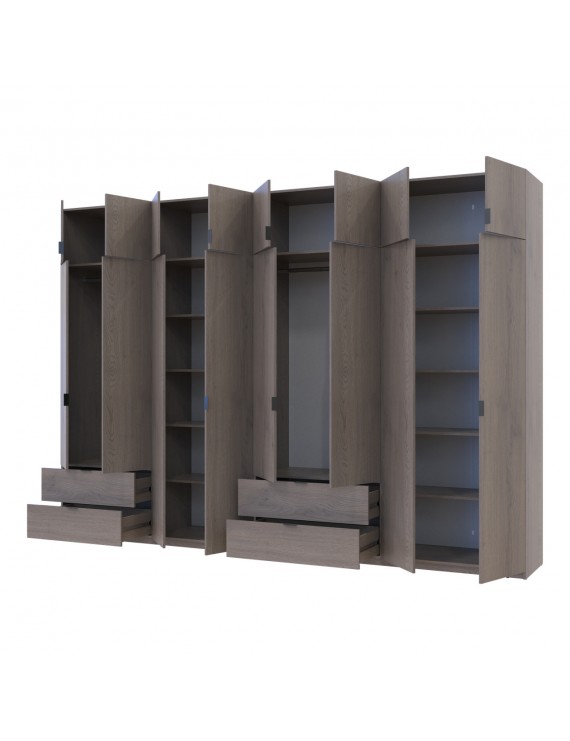 Комплект шаф для одягу Doros Лукас (2 шт.) 340х50х240 см Канноло (DRS-011858)