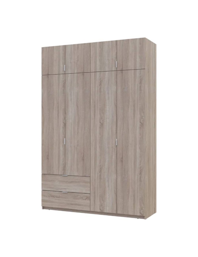 Шафа для одягу Doros Лукас Дуб Сонома 160х50х240 (DRS-011619)