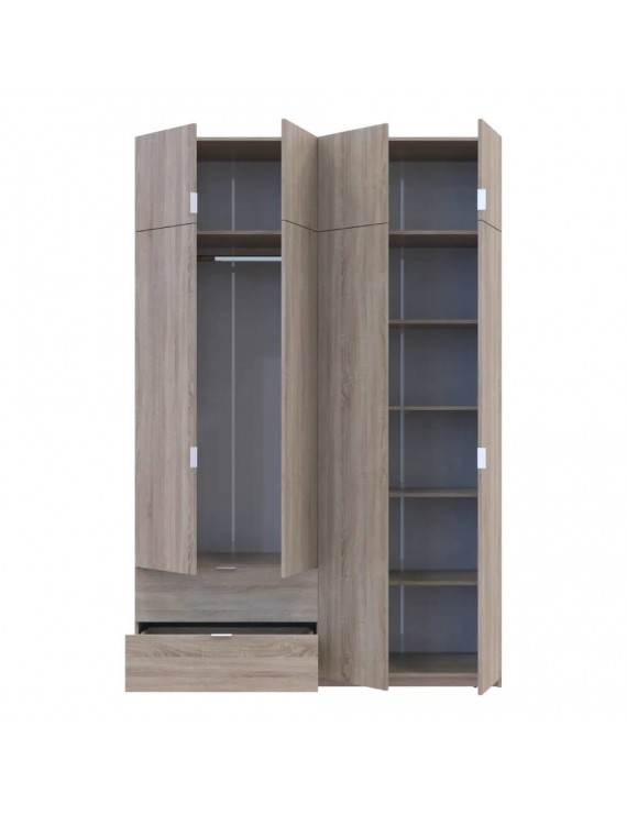 Шафа для одягу Doros Лукас Дуб Сонома 160х50х240 (DRS-011619)