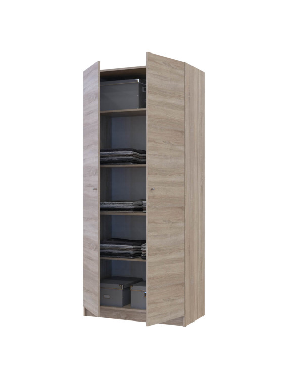 Полиця для одягу Doros Promo Дуб Сонома 3шт. 86.7х35х1.6 (DRS-011563)
