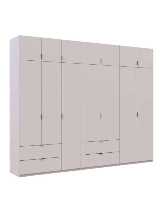 Шафа для одягу Doros Лукас Кашемір 3+4 ДСП 300х50х240 DRS-011718 (42005132)