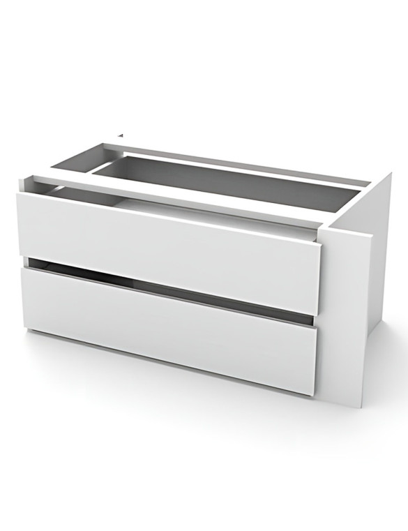 Блок ящиків для шафи-купе Doros L-Caiser Білий 87,6х50х55 см (DRS-011276)