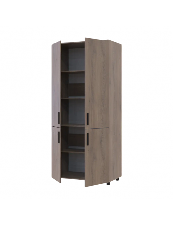 Шафа для одягу Doros Торн Кремона Канноло 2 ДСП (полиці) 90х51.6х200 (DRS-012014)