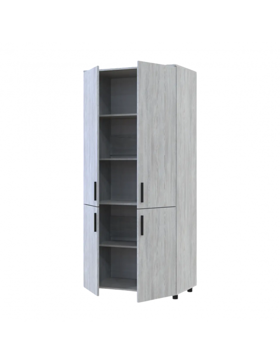 Шафа для одягу Doros Торн Сосна Натті 2 ДСП (полиці) 90х51.6х200 (DRS-012074)