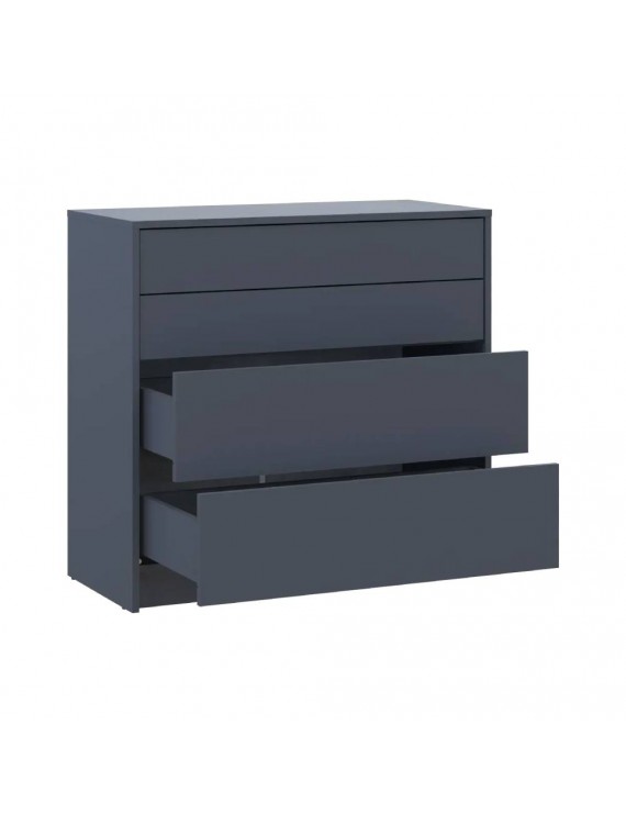 Комод Doros Дейл Графіт 4Ш 90х41х85 (DRS-011950)
