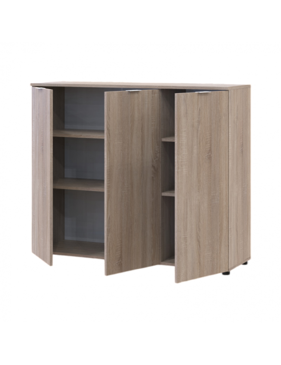 Комод Doros Рон 6 3 фасади Дуб сонома 120х38х100 (41516297) (DRS-012178)