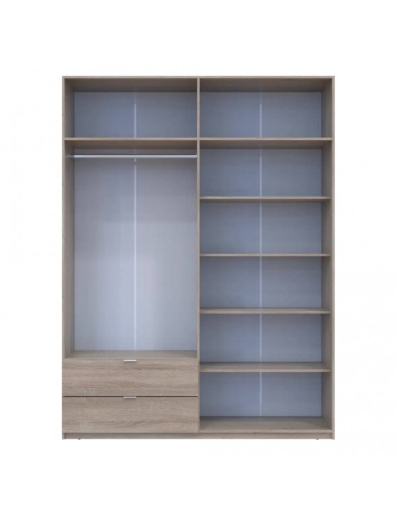 Шафа для одягу Doros Лукас Дуб Сонома 180х50х240 (DRS-011620)