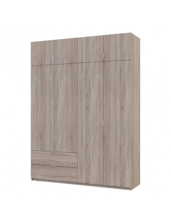 Шафа для одягу Doros Лукас Дуб Сонома 180х50х240 (DRS-011620)