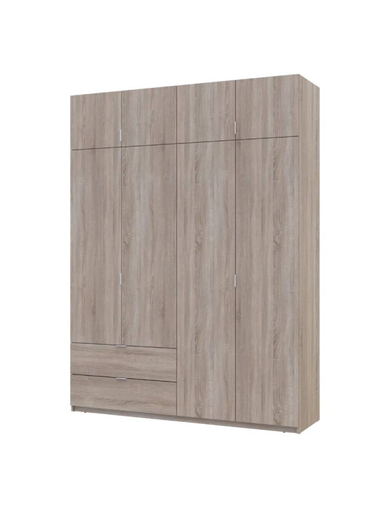 Шафа для одягу Doros Лукас Дуб Сонома 180х50х240 (DRS-011620)