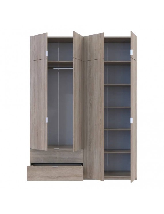 Шафа для одягу Doros Лукас Дуб Сонома 180х50х240 (DRS-011620)