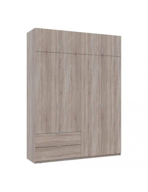 Шафа для одягу Doros Лукас Дуб Сонома 180х50х240 (DRS-011620)