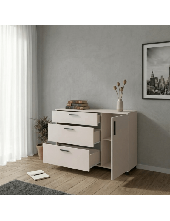 Комод Doros Торн Кашемір 3Ш/1Д 135х51.6х80 (DRS-012105)