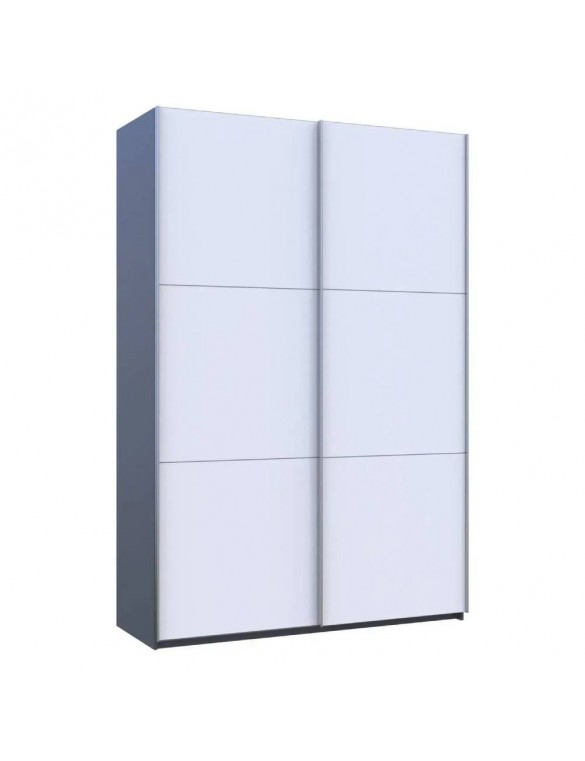 Шафа купе Doros G-Caiser Антрацит/Білий 2 ДСП / 3 частини 160х60х240 (42005410) (DRS-012243)