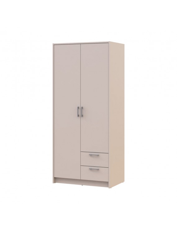 Шафа для одягу Doros Ронді Кашемір 2 ДСП 82х52х195 (80738467) (DRS-012179)