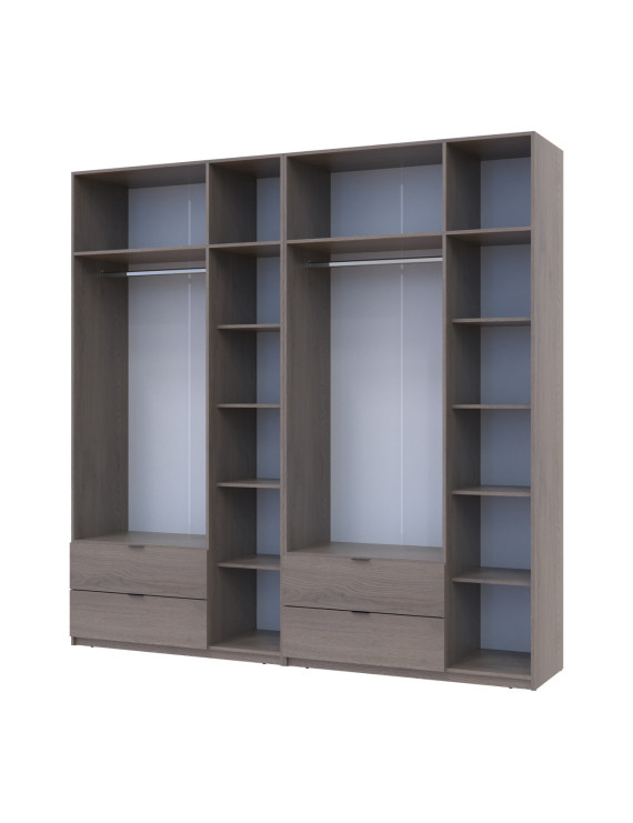 Комплект шаф для одягу Doros Лукас (2 шт.) 240х50х240 см Канноло (DRS-011850)