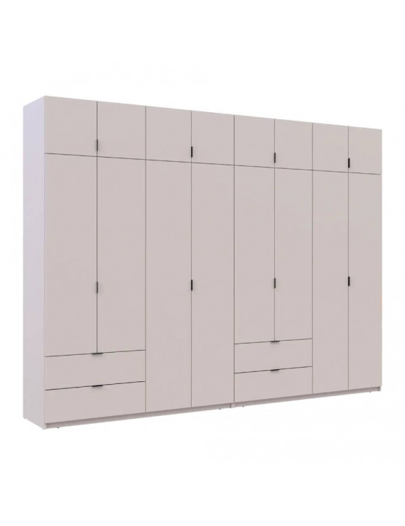 Шафа для одягу Doros Лукас Кашемір 4+4 ДСП 320х50х240 DRS-011720 (42005128)