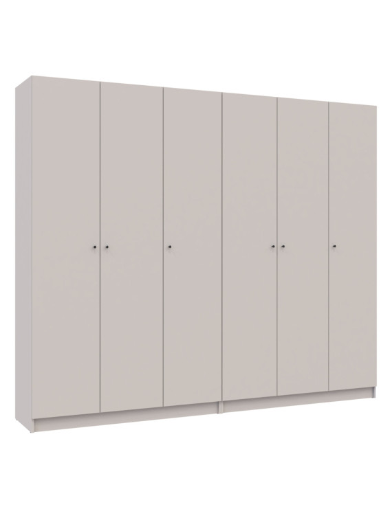 Комплект шаф для одягу Doros Промо (2 шт.) 270х48х204 см Кашемір (DRS-011216)