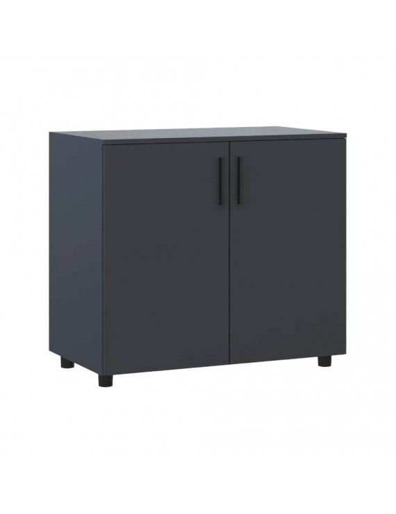 Комод Doros Торн Антрацит 2 ДСП 90х51.6х80 (DRS-012086)