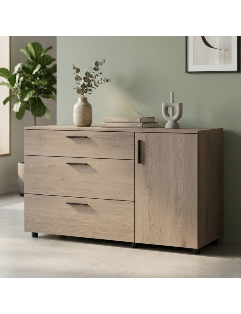 Комод Doros Торн Кремона Канноло 3Ш/1Д 135х51.6х80 (DRS-012106)