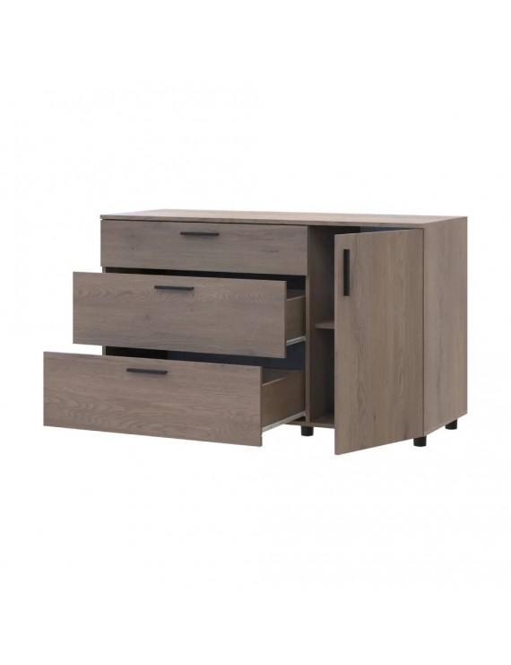 Комод Doros Торн Кремона Канноло 3Ш/1Д 135х51.6х80 (DRS-012106)