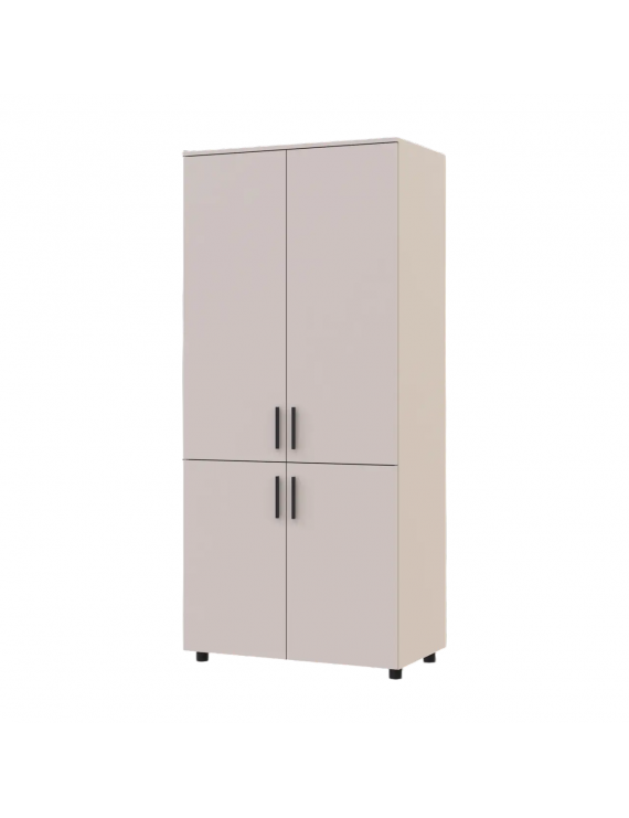 Шафа для одягу Doros Торн Кашемір 2 ДСП (полиці) 90х51.6х200 (DRS-012026)