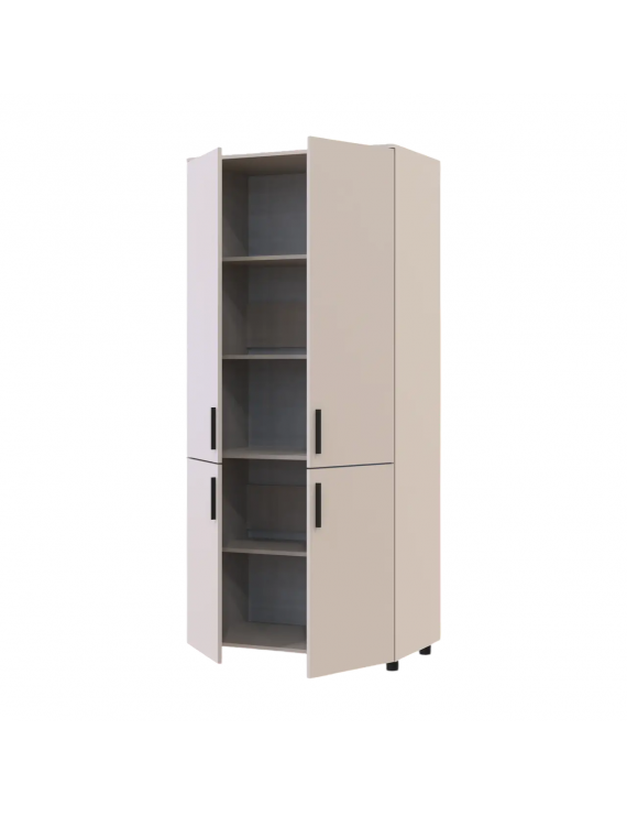 Шафа для одягу Doros Торн Кашемір 2 ДСП (полиці) 90х51.6х200 (DRS-012026)