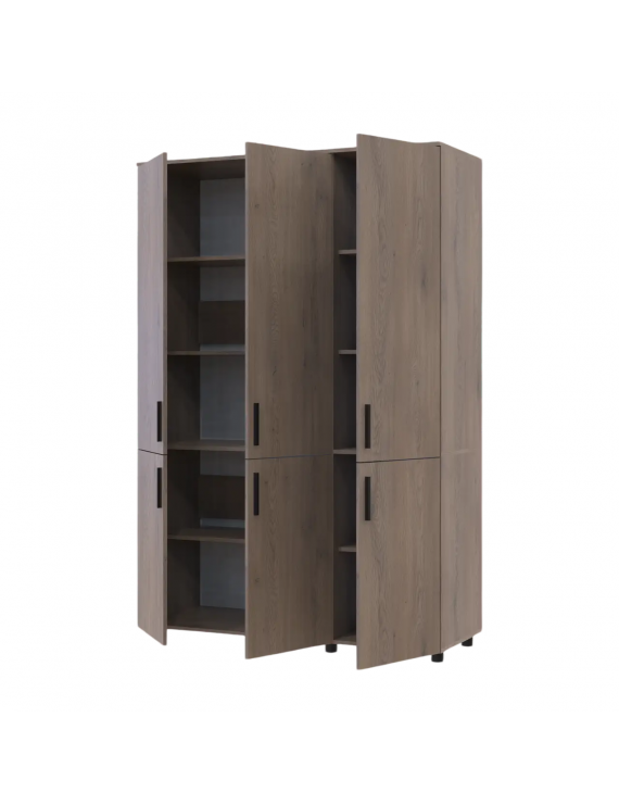 Шафа для одягу Doros Торн Кремона Канноло 3 ДСП (полиці) 135х51.6х200 (DRS-012066)