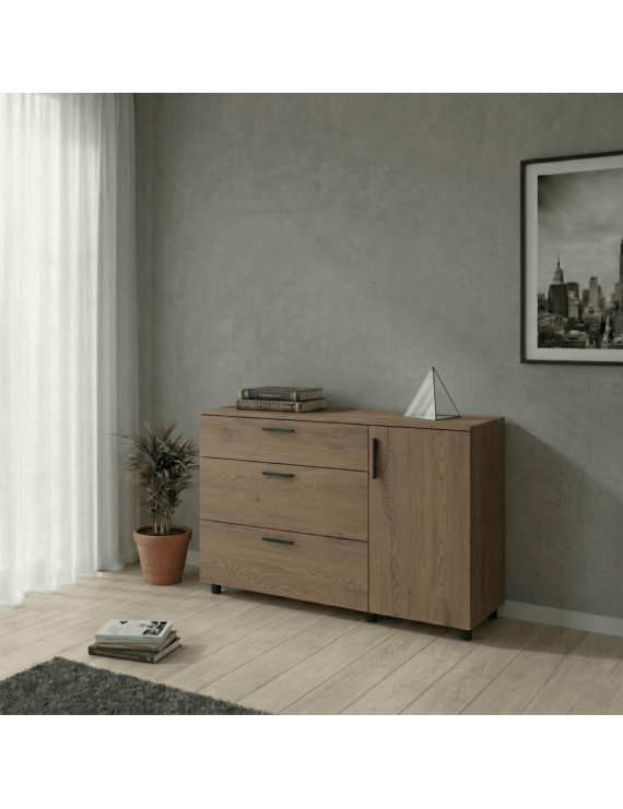Комод Doros Торн Кремона Канноло 3Ш/1Д 135х51.6х80 (DRS-012106)