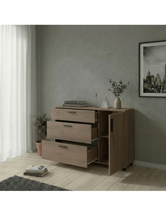 Комод Doros Торн Кремона Канноло 3Ш/1Д 135х51.6х80 (DRS-012106)