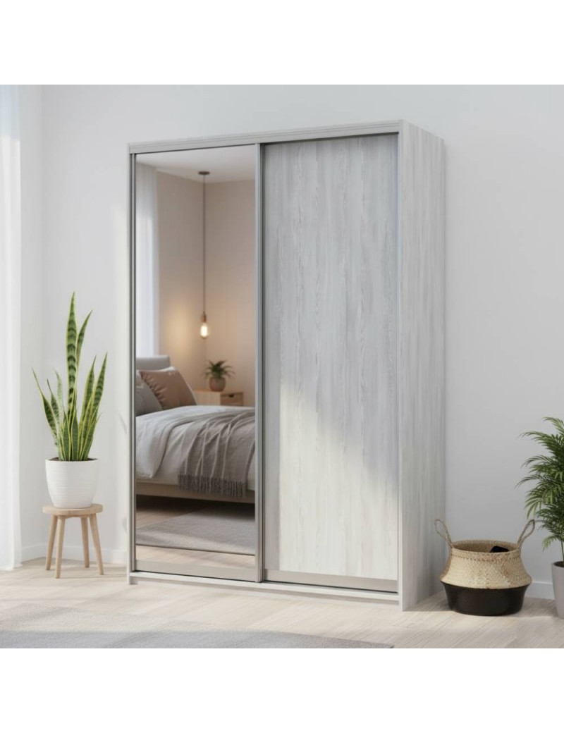 Шафа-купе Doros Сити Лайт Сосна Натти 1 ДСП / 1 дзеркало 150х45х225 (DRS-011962)
