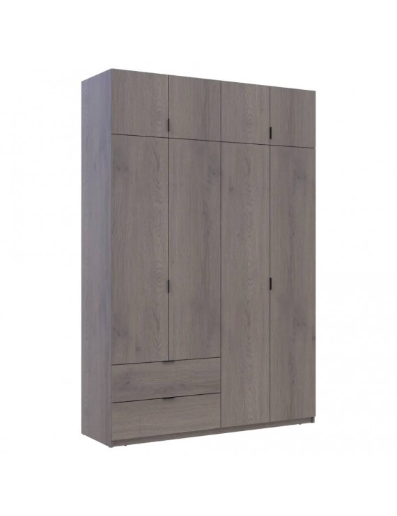 Шафа розпашна з антресоллю Doros Лукас 160х50х240 см Канноло (DRS-011881)