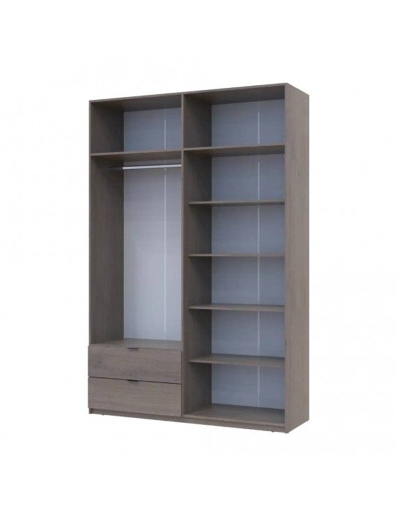 Шафа розпашна з антресоллю Doros Лукас 160х50х240 см Канноло (DRS-011881)