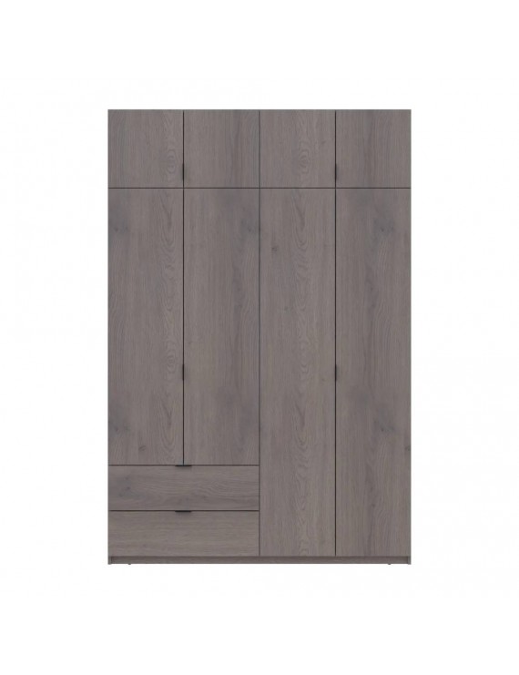 Шафа розпашна з антресоллю Doros Лукас 160х50х240 см Канноло (DRS-011881)