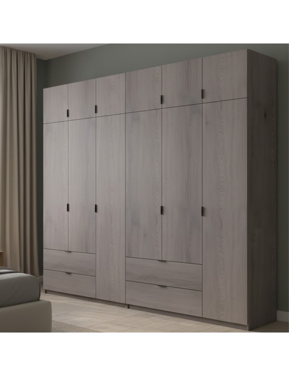 Комплект шаф для одягу Doros Лукас (2 шт.) 255х50х240 см Канноло (DRS-011851)