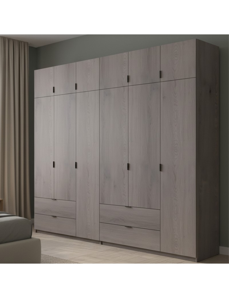 Комплект шаф для одягу Doros Лукас (2 шт.) 255х50х240 см Канноло (DRS-011851)