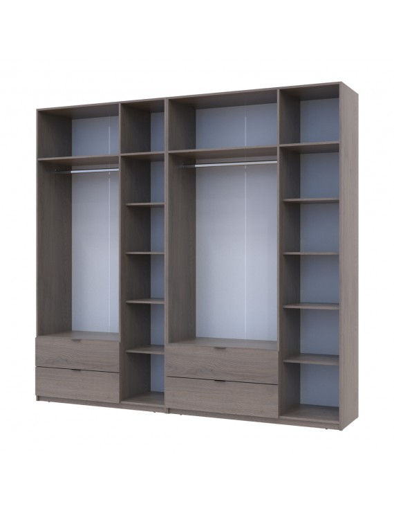 Комплект шаф для одягу Doros Лукас (2 шт.) 255х50х240 см Канноло (DRS-011851)