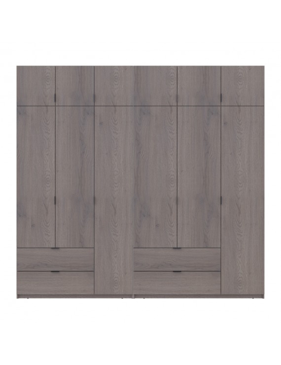 Комплект шаф для одягу Doros Лукас (2 шт.) 255х50х240 см Канноло (DRS-011851)