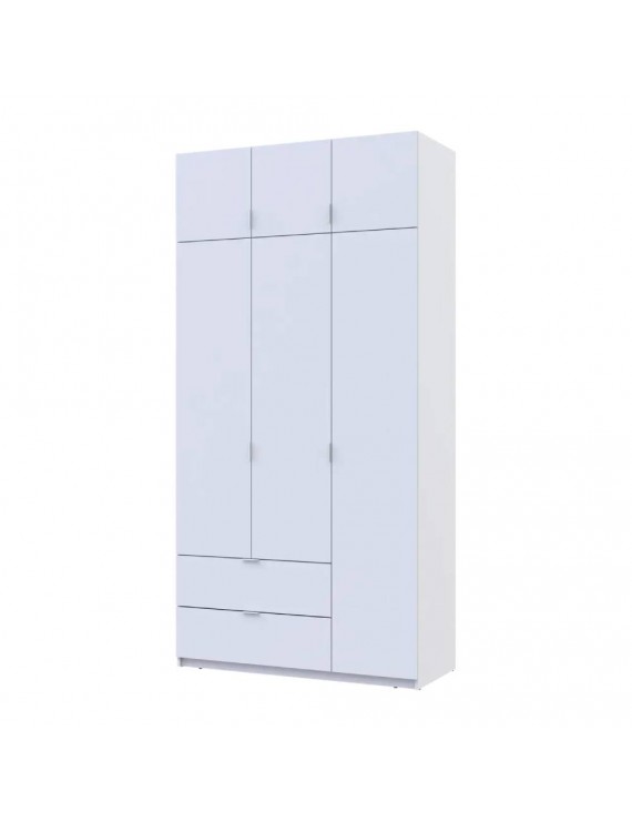 Шафа для одягу Doros Лукас Білий 3ДСП 120х50х240 DRS-011649 (80737796)