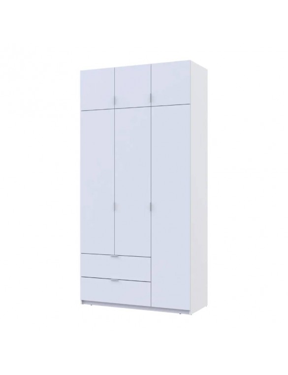 Шафа для одягу Doros Лукас Білий 3ДСП 120х50х240 DRS-011649 (80737796)