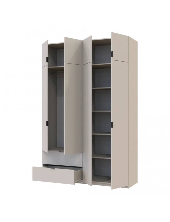 Шафа для одягу Doros Лукас Кашемір 160х50х240 (DRS-011622)